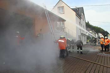 Feuerwehreinsatz an unserem Firmengebäude St. Lukas