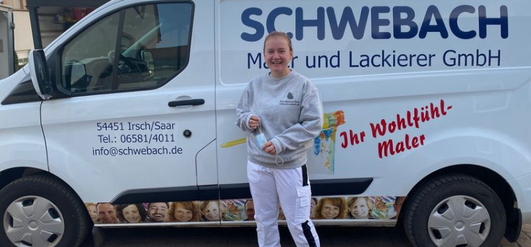 Desire Bauer startet Ausbildung im Schwebach-Team